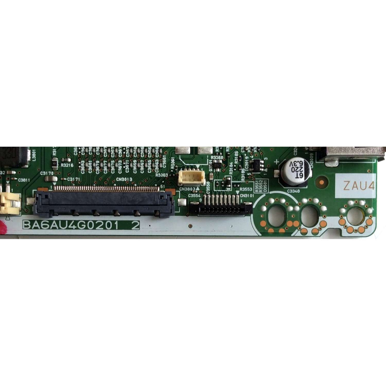 MAIN PARA TV SANYO / NUMERO DE PARTE AZAU4UT / AZAU4MMA-001 / BA6AU4G02012 / BA6AU4G0201 2 / MODELO FW50D36F B ME3 - Imagen 2